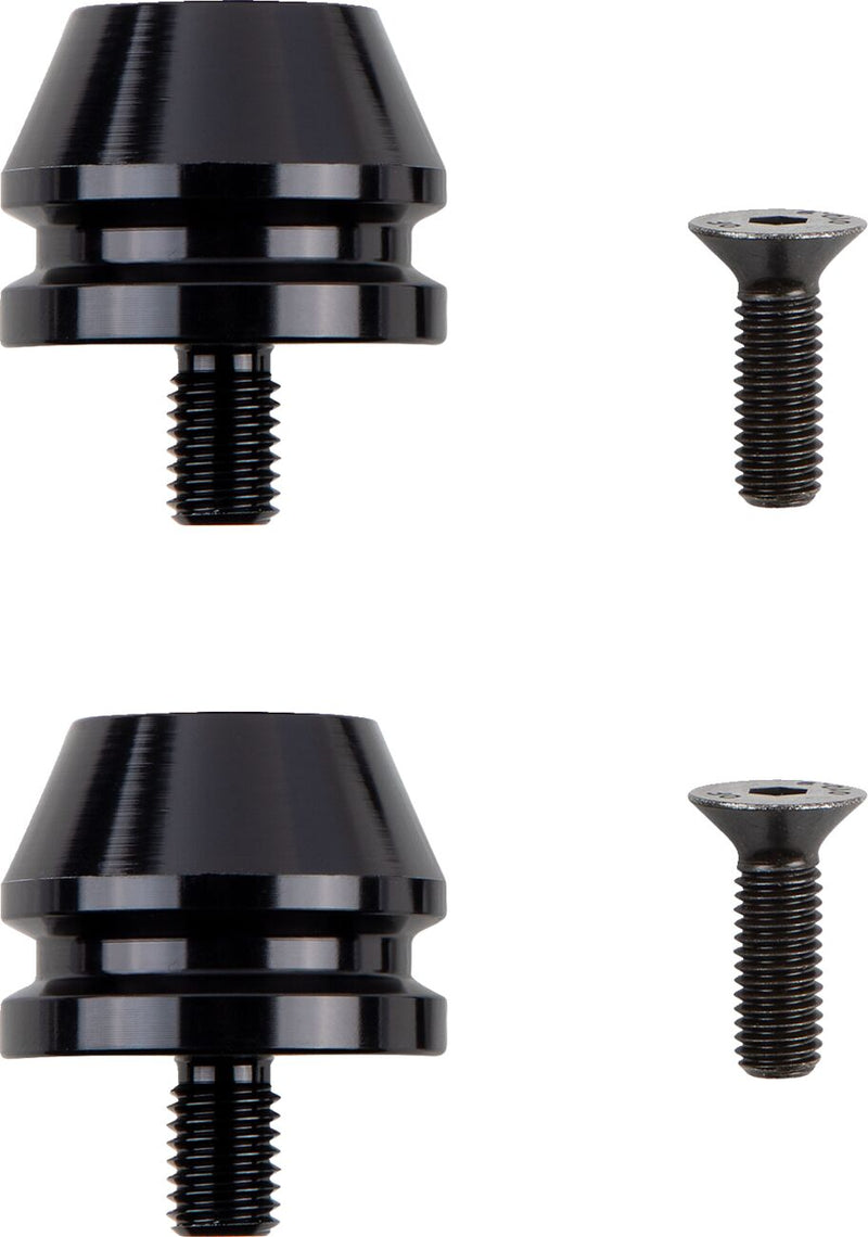 Moose Offroad Hard-parts Voyager Handguards - Anodised, Black, White, Standard - 0635-2118