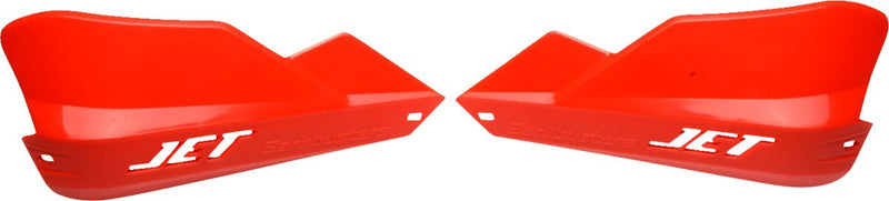 Barkbusters JET Plastic Guards - Red, Replacement