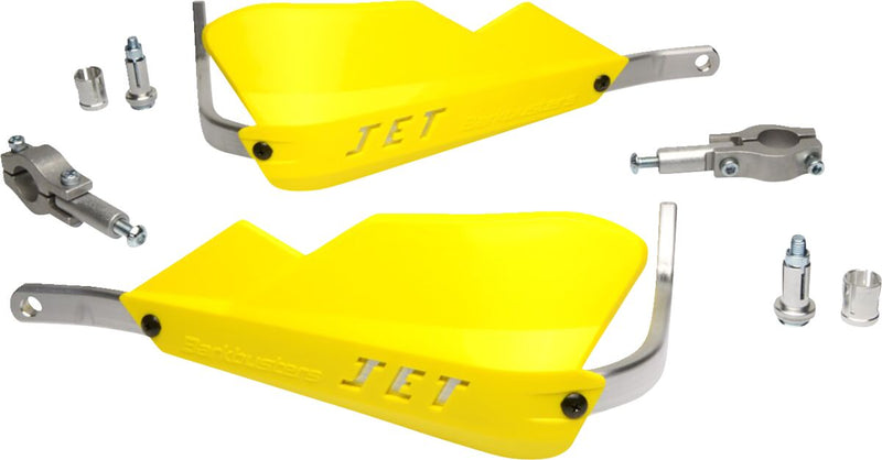 Barkbusters JET Handguards for Straight Handlebar - Yellow