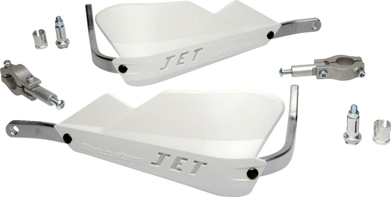 Barkbusters JET Handguards for Straight Handlebar - White