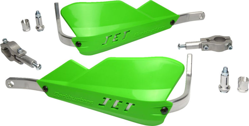 Barkbusters JET Handguards for Straight Handlebar - Green