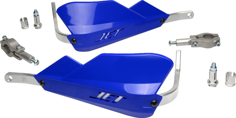 Barkbusters JET Handguards for Straight Handlebar - Blue