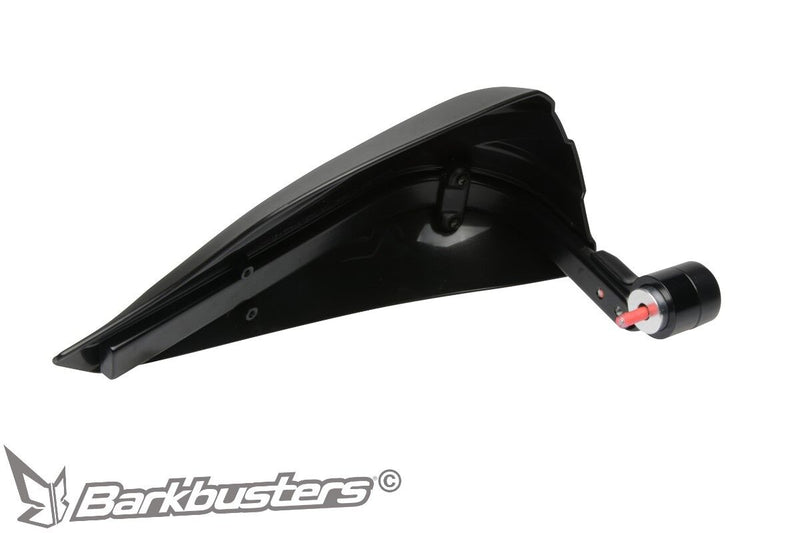 Barkbusters STORM Handguard - Single Point Bar End Mount - threaded - Black