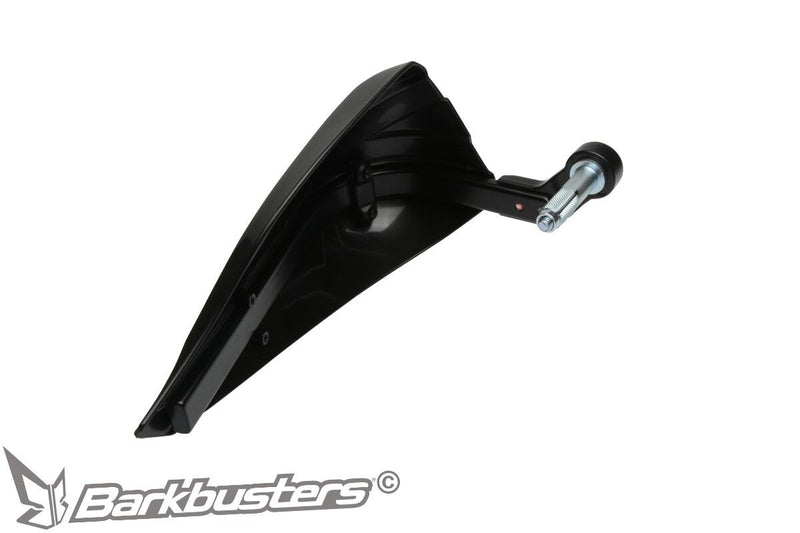 Barkbusters STORM Handguard - Single Point Bar End Mount -hollow - Black