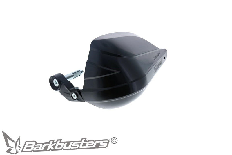 Barkbusters STORM Handguard - Single Point Bar End Mount -hollow - Black