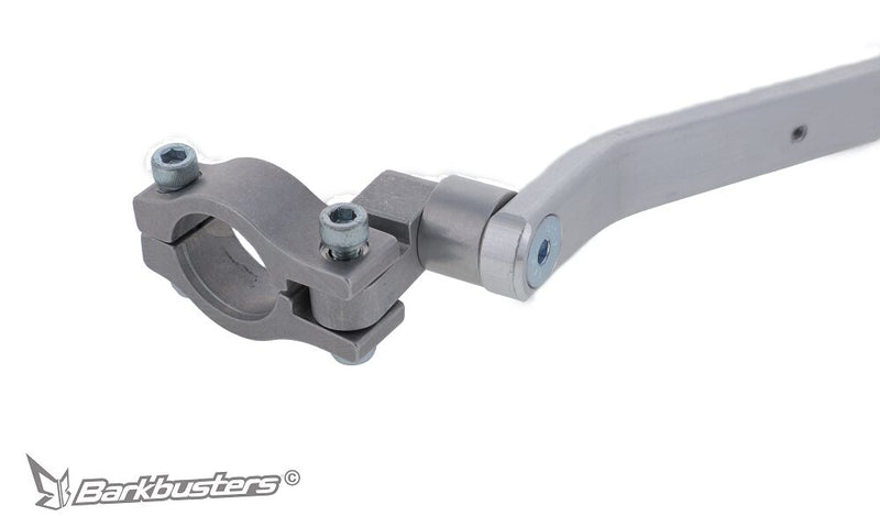 Barkbusters Hardware Kit - Two Point Mount for BMW F 900 GS - Silver - Handguard Mount