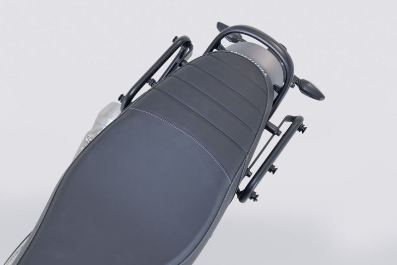 SW-Motech SLC Side Carrier (Left) - Black, Powder-Coated, Saddlebag, Side Case - HTA.11.616.10000