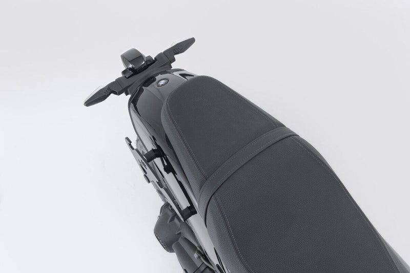 SW-Motech SLH Side Carrier LH1 (Right) - Black, Powder-Coated, Saddlebag, Side Case - HTA.07.996.19000