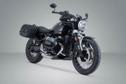 SW-Motech SLH Side Carrier LH1 (Right) - Black, Powder-Coated, Saddlebag, Side Case - HTA.07.996.19000