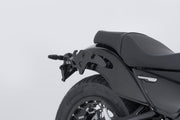 SW-Motech SLH Side Carrier LH1 (Right) - Black, Powder-Coated, Saddlebag, Side Case - HTA.07.996.19000