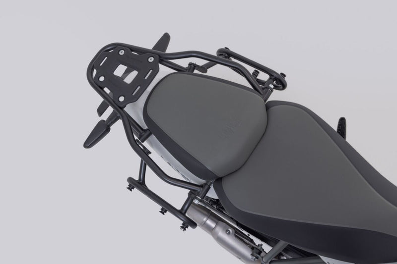 SW-Motech SLC Side Carrier (Left) - Black, Powder-Coated, Saddlebag, Side Case - HTA.41.620.10000