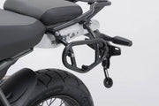 SW-Motech SLC Side Carrier (Left) - Black, Powder-Coated, Saddlebag, Side Case - HTA.41.620.10000