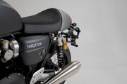 SW-Motech SLC Side Carrier (Left) - Black, Powder-Coated, Saddlebag, Side Case - HTA.11.955.10000