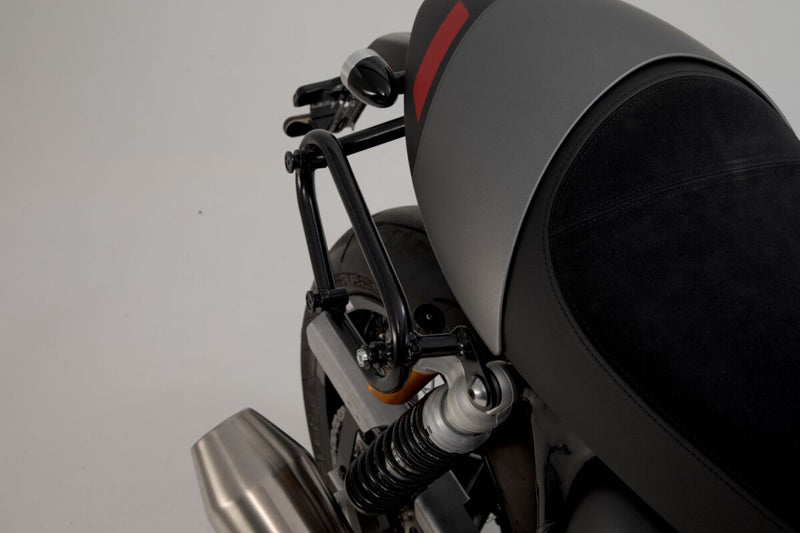 SW-Motech SLC Side Carrier (Right) - Black, Powder-Coated, Saddlebag, Side Case - HTA.11.955.11000