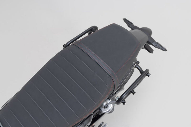 SW-Motech SLC Side Carrier (Left) - Black, Powder-Coated, Saddlebag, Side Case - HTA.01.963.10000