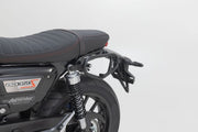 SW-Motech SLC Side Carrier (Left) - Black, Powder-Coated, Saddlebag, Side Case - HTA.01.963.10000