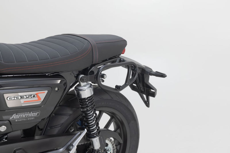 SW-Motech SLC Side Carrier (Left) - Black, Powder-Coated, Saddlebag, Side Case - HTA.01.963.10000