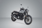 SW-Motech SLC Side Carrier (Left) - Black, Powder-Coated, Saddlebag, Side Case - HTA.01.963.10000
