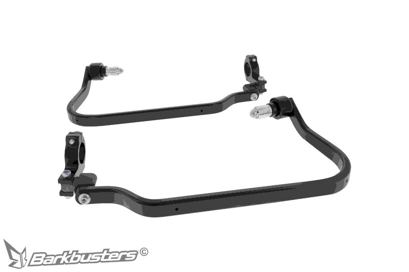 Barkbusters Handguard Hardware Kit-Two Point Mount - Black - BHG-134-BK