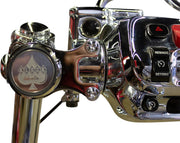 Klock Werks Ambidextrous Phone Mount - iOmounts™, Chrome, Silver