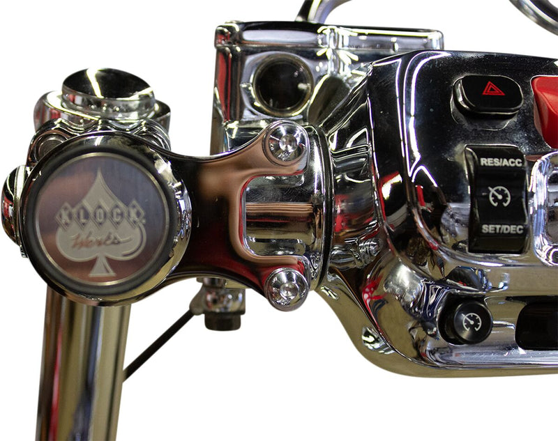 Klock Werks Ambidextrous Phone Mount - iOmounts™, Chrome, Silver