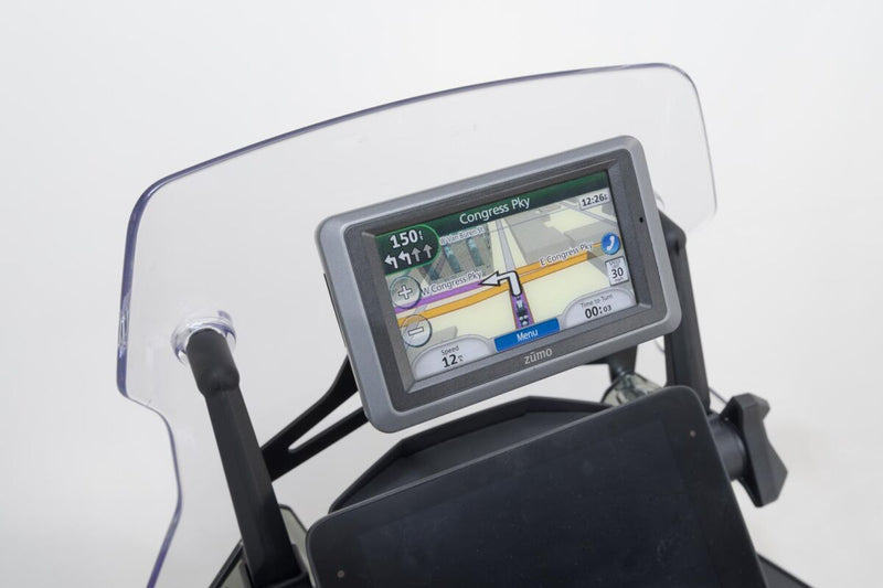 SW-Motech GPS Mount for Cockpit for CFMoto 800MT (21-) - Black