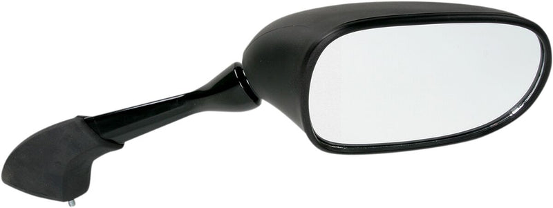 EMGO OEM-Style Replacement Mirror - Black,  Matte - Side View - 20-80511