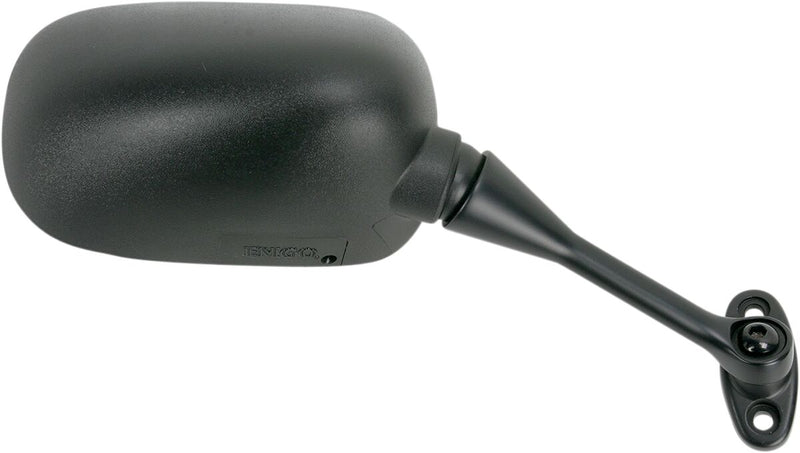 EMGO OEM-Style Replacement Mirror - Black,  Matte - Side View - 20-35221
