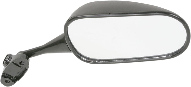 Parts Unlimited OEM Replacement Mirror - Right, Black, Matte