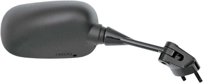 EMGO OEM-Style Replacement Mirror - Black,  Matte - Side View - 20-43011