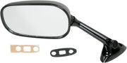 EMGO OEM-Style Replacement Mirror - Black,  Matte - Side View - 20-69782