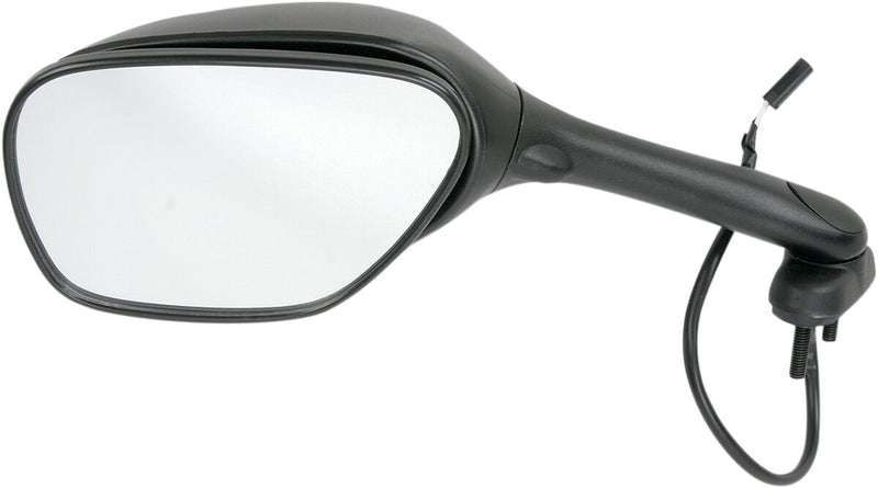 EMGO OEM-Style Replacement Mirror - Black,  Matte - Side View - 20-69792