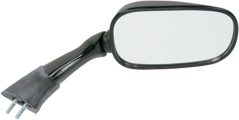 EMGO OEM-Style Replacement Mirror - Black,  Matte - Side View - 20-80521