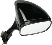 EMGO OEM-Style Replacement Mirror - Black,  Matte - Side View - 20-43051