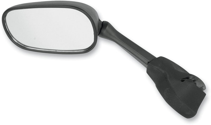 EMGO OEM-Style Replacement Mirror - Black,  Matte - Side View - 20-80572