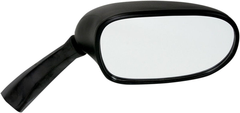 EMGO OEM-Style Replacement Mirror - Black,  Matte - Side View - 20-69731