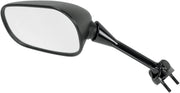 EMGO OEM-Style Replacement Mirror - Black,  Matte - Side View - 20-43032