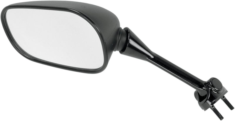 EMGO OEM-Style Replacement Mirror - Black,  Matte - Side View - 20-43032