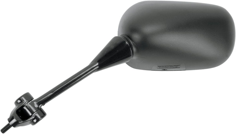 EMGO OEM-Style Replacement Mirror - Black,  Matte - Side View - 20-43032