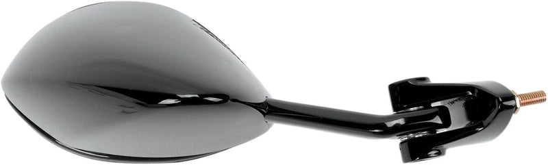 EMGO OEM-Style Replacement Mirror - Black,  Matte - Side View - 20-43061