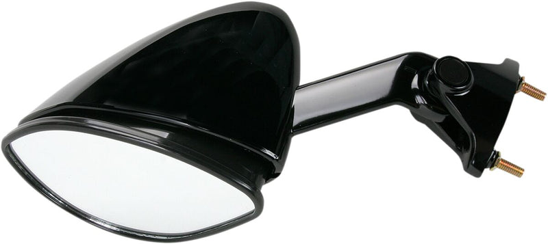 EMGO OEM-Style Replacement Mirror - Black,  Matte - Side View - 20-43062