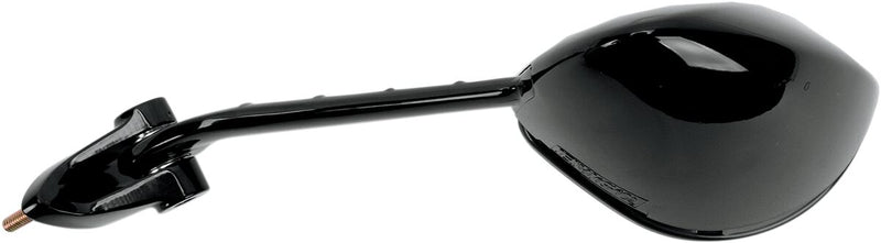 EMGO OEM-Style Replacement Mirror - Black,  Matte - Side View - 20-43042