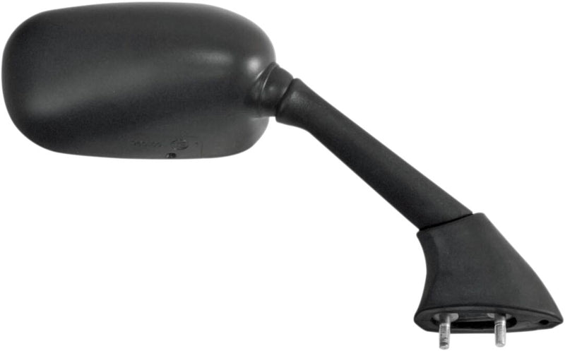 EMGO OEM-Style Replacement Mirror - Black,  Matte - Side View - 20-37441