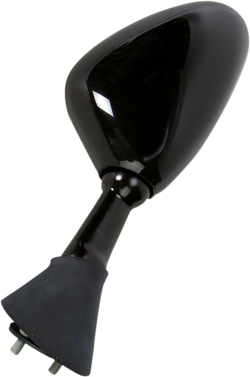 EMGO OEM-Style Replacement Mirror - Black,  Matte - Side View - 20-35252