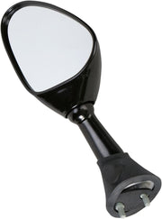 EMGO OEM-Style Replacement Mirror - Black,  Matte - Side View - 20-35252