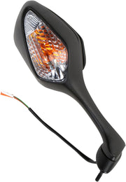 EMGO OEM-Style Replacement Mirror - Black,  Matte - Side View - 20-35261
