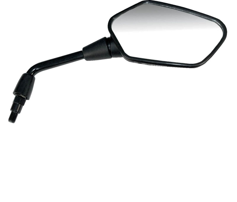 EMGO OEM-Style Replacement Mirror - Black,  Matte - Side View - 20-35281