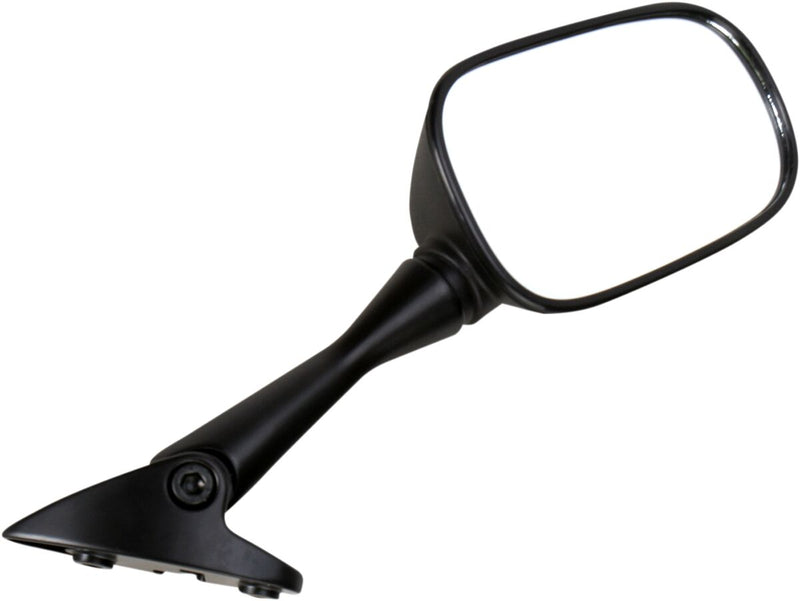 EMGO OEM-Style Replacement Mirror - Black,  Matte - Side View - 20-37341