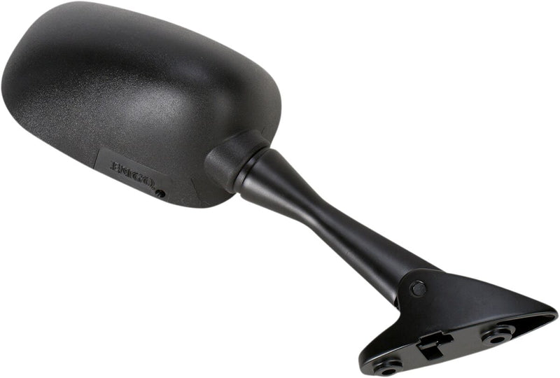EMGO OEM-Style Replacement Mirror - Black,  Matte - Side View - 20-37341