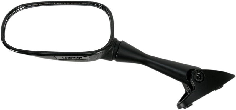 EMGO OEM-Style Replacement Mirror - Black,  Matte - Side View - 20-37342